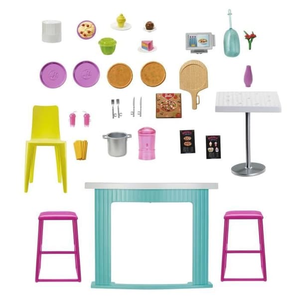 Barbie – Barbierestaurang + docka