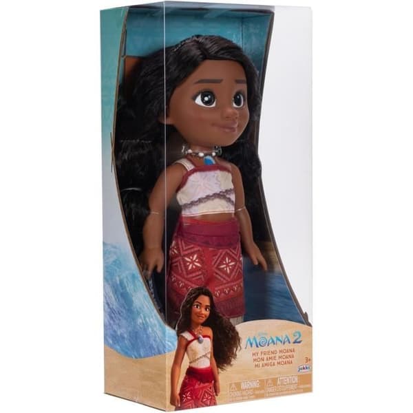 Docka - Disney - Vaiana - 38 cm - Sångerska - Glittrande ögon