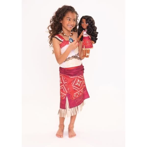 Docka - Disney - Vaiana - 38 cm - Sångerska - Glittrande ögon