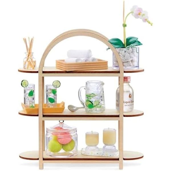 Mini Samlarobjekt - MGA'S MINIVERSE - Gör Det Mini Spa - 5 Figurer - 40 Delar - Funktionell