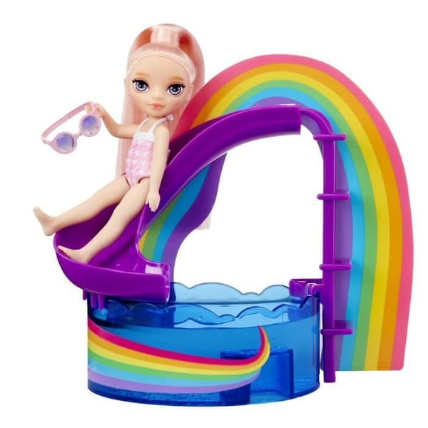 Rainbow High Liten Pooldag med Blush Lekset