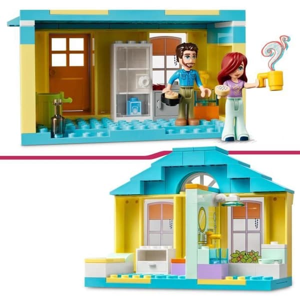 LEGO Friends 41724 Paisleys hus, leksak för barn 4 år, med tillbehör och minidockor