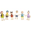 Miniatyrbild 2 av 3: Dockfamilj - Small Foot - 11804 - 6 delar - Flexibel - Noggranna detaljer