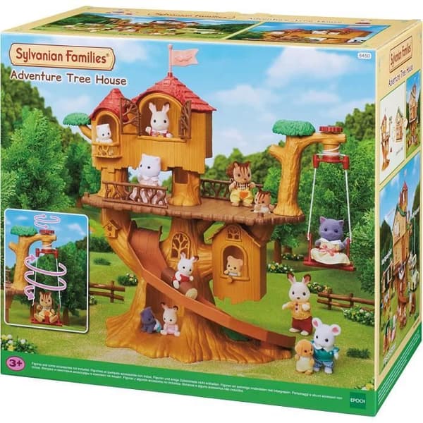 Sylvanian Families - Semestern - Trädhuset - Dockhus - Minidockor - 5494