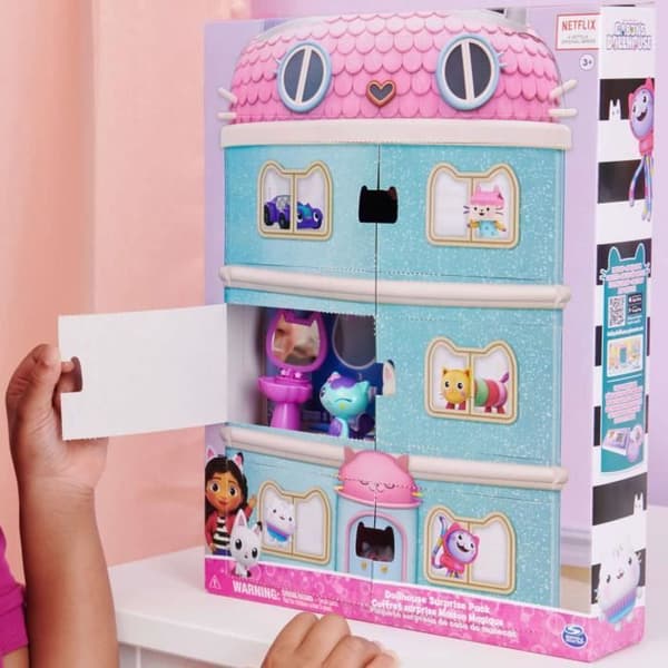 Gabby's Cat Dollhouse set och figurer + överraskningar