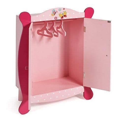Dockgarderob - Bayer - 51990 - Rosa - 39x8,5x63,5cm - 3 hängare