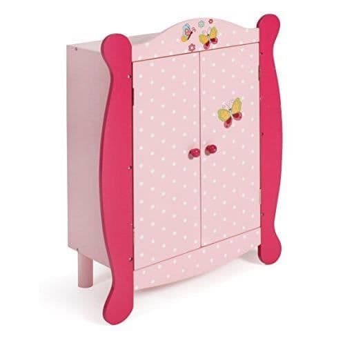 Dockgarderob - Bayer - 51990 - Rosa - 39x8,5x63,5cm - 3 hängare