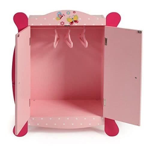 Dockgarderob - Bayer - 51990 - Rosa - 39x8,5x63,5cm - 3 hängare