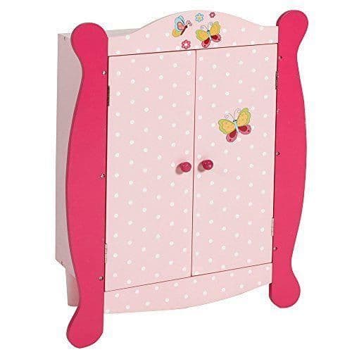 Dockgarderob - Bayer - 51990 - Rosa - 39x8,5x63,5cm - 3 hängare