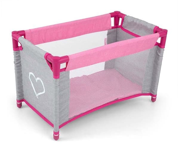 Maison - tillbehör för dockhus Milly Mally - 6139 - Lisa Prestige Docka säng rosa