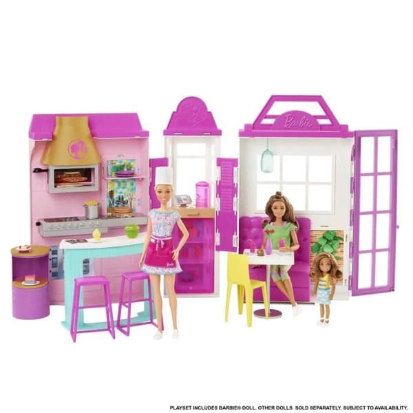 Barbie – Barbierestaurang + docka