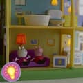 Miniatyrbild 4 av 4: PEPPA PIG - Peppas äventyr - Peppas dag- och natthus - Förskoleleksak med fraser - ljud - ljus - från 3 år