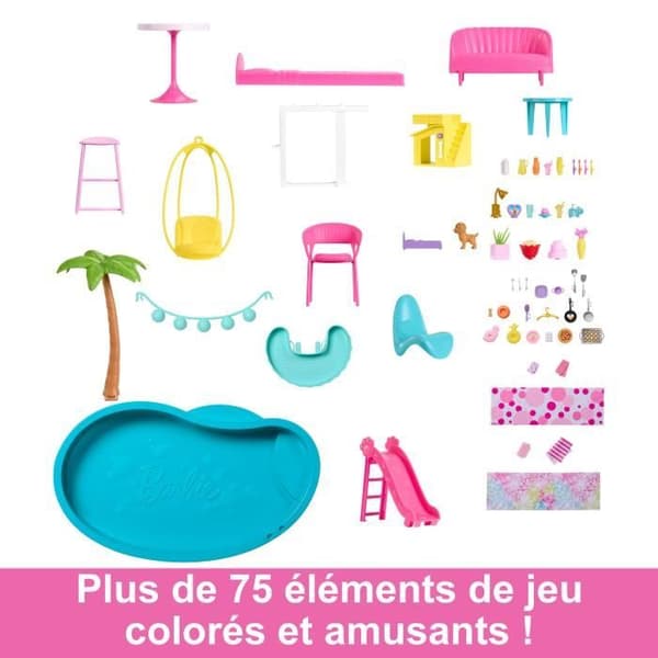Barbie - Barbie Dreamhouse Box - Modedocka - 3 år och äldre - BARBIE - HMX10 - BARBIE MODEDOCKA