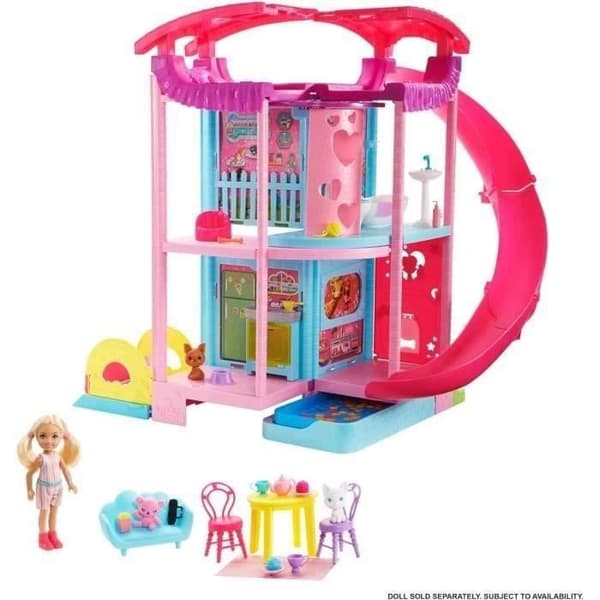 MATTEL Håller jämna steg med Chelsea och hennes Barbie-husdjur. 50 cm