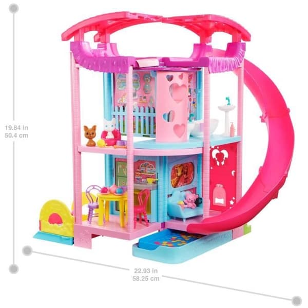 MATTEL Håller jämna steg med Chelsea och hennes Barbie-husdjur. 50 cm