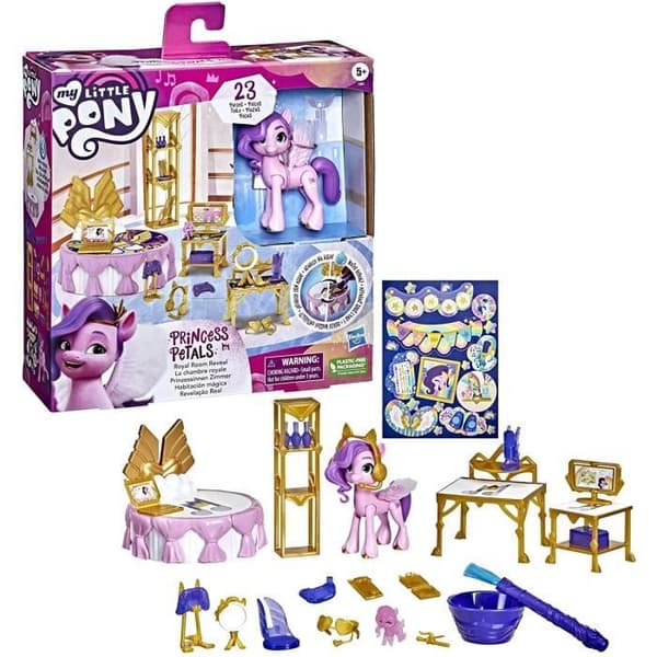 Leksak - HASBRO - My Little Pony - Prinsessan Pipp kronblad - 23 delar - Flerfärgad