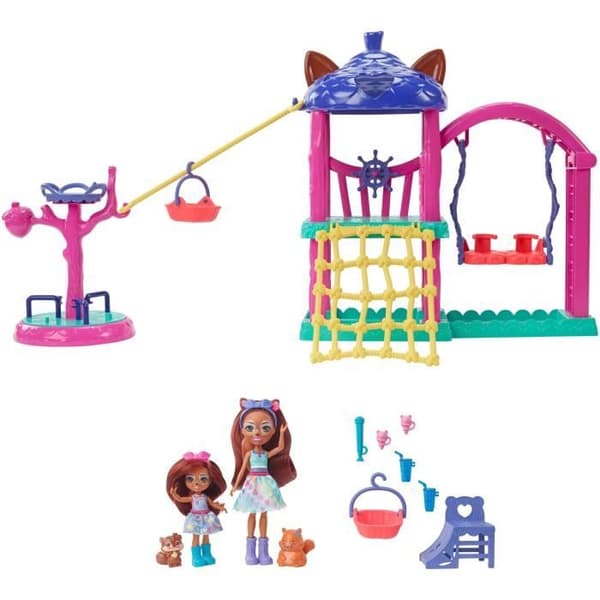 Enchantimals - Lekplats - Docka - 4 år och +