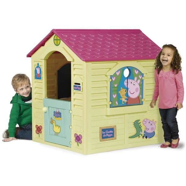 Peppa Pig House - CHICOS - Öppningsdörr och fönster - För killar och tjejer från 2 år