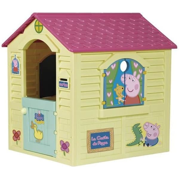 Peppa Pig House - CHICOS - Öppningsdörr och fönster - För killar och tjejer från 2 år