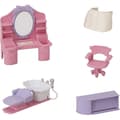 Pikkukuva 4 / 6: Miniuniversumi - SYLVANIAN FAMILIES - Ponikampaamo - Asusteet sisältyvät hintaan - Unisex - 3 vuotta ja vanhemmille