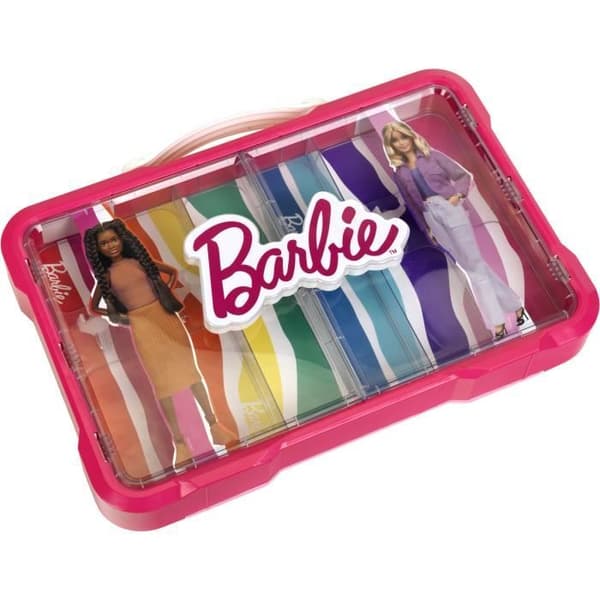 Barbie Display Case - KLEIN - 5808 - Til 6 dukker med lysende lås - Fra 3 år