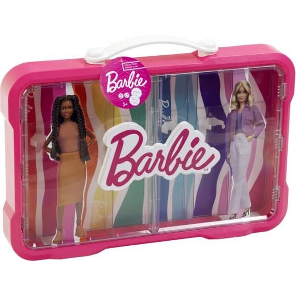 Barbie Display Case - KLEIN - 5808 - Til 6 dukker med lysende lås - Fra 3 år