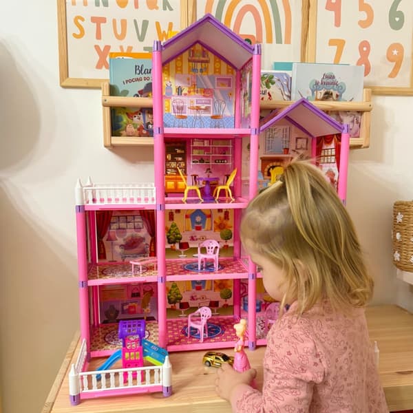 WOOPIE Mega Villa Dukkehus Vidunderligt Hus – 194 Stykker