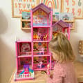 Miniatyrbillede 5 af 9: WOOPIE Mega Villa Dukkehus Vidunderligt Hus – 194 Stykker