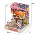 Miniatyrbild 2 av 2: miniatyr dockhus (Sakura Noodles Shop)