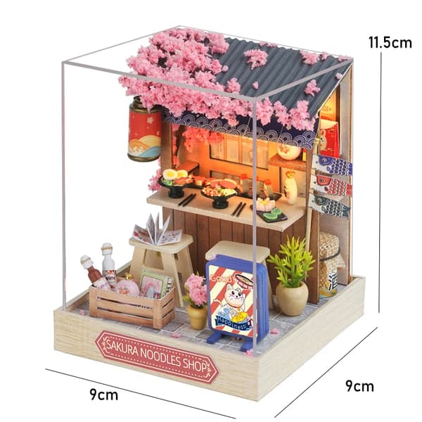 miniatyr dockhus (Sakura Noodles Shop)