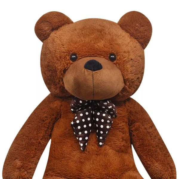 vidaXL XXL Nalle pehmolelu 160 cm ruskea