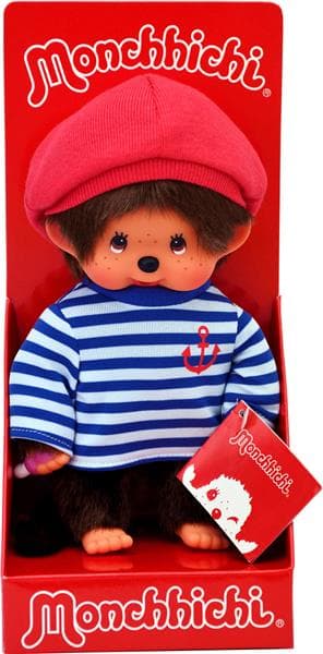 Monchhichi Sailor Beret Boarder Boy 20 cm