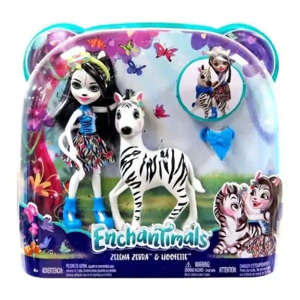 Enchantimals Zelena Zebra & Hoofette