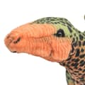 Miniatyrbild 3 av 5: vidaXL Stående leksak stegosaurus plysch grön och orange XXL