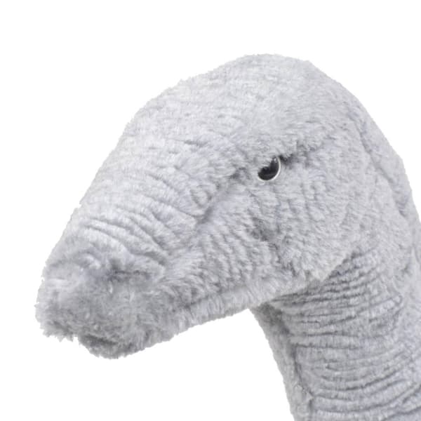 vidaXL Seisova leludinosaurus Brachiosaurus XXL plyysi harmaa