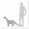 Pikkukuva 4 / 5: vidaXL Seisova leludinosaurus Brachiosaurus XXL plyysi harmaa