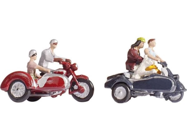 NOCH Motorcyclists, HO (1:87), Flerfarget