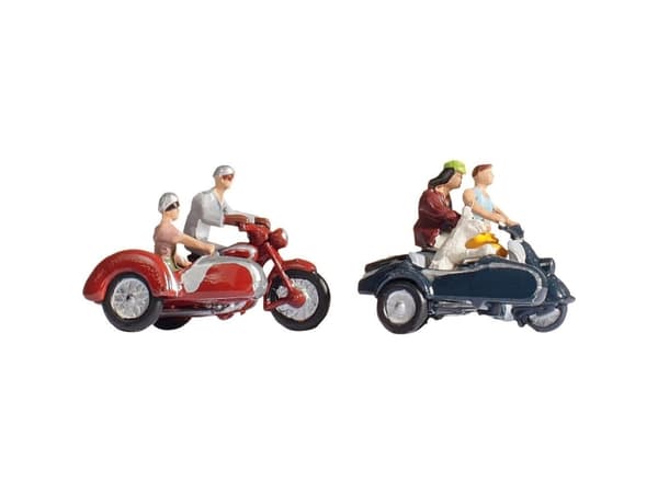 NOCH Motorcyclists, HO (1:87), Flerfarget