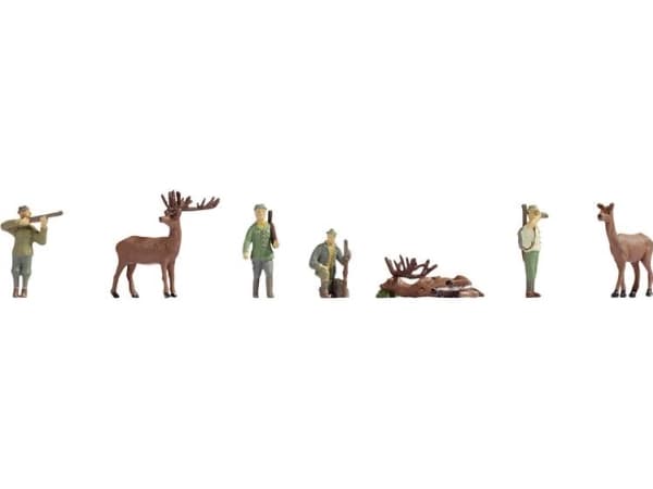 NOCH Hunting, HO (1:87), Ruskea, Vihreä
