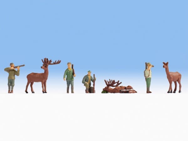 NOCH Hunting, HO (1:87), Ruskea, Vihreä Ruskea, Vihreä