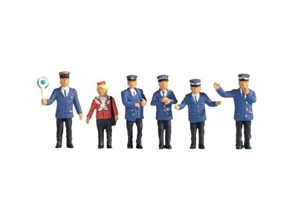 NOCH German Railway Officials, HO (1:87), Flerfarget