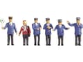 Miniatyrbilde 4 av 5: NOCH German Railway Officials, HO (1:87), Flerfarget