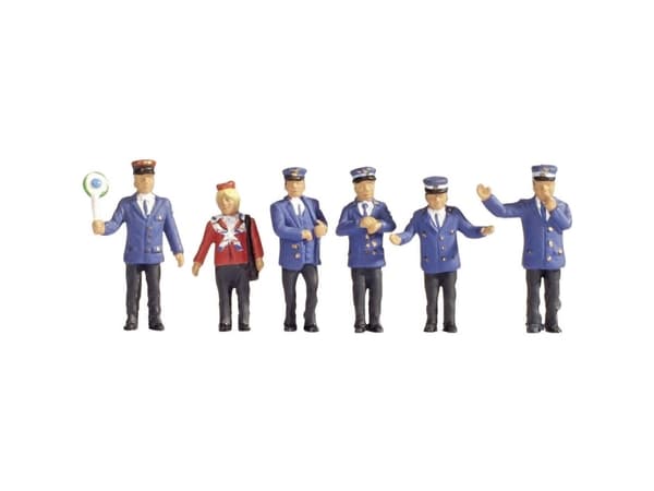 NOCH German Railway Officials, HO (1:87), Flerfarget
