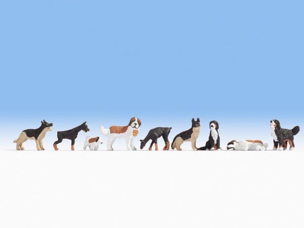 NOCH Dogs, HO (1:87), Multifärg Multifärg