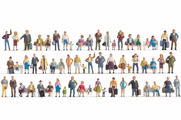 NOCH 016070, HO (1:87), Multifärg