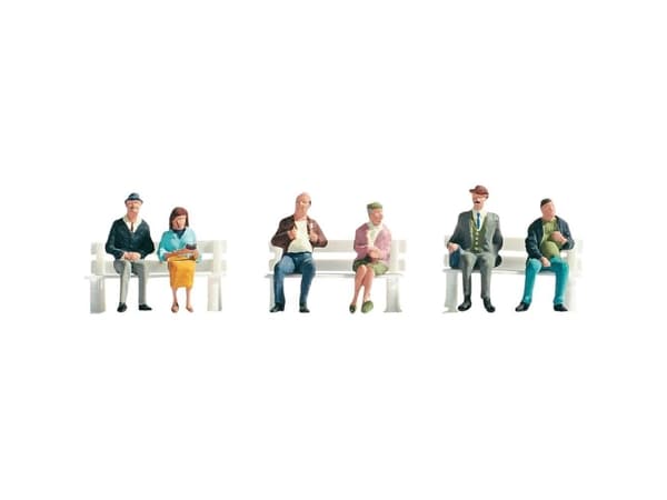 NOCH Passengers, HO (1:87), Multifärg
