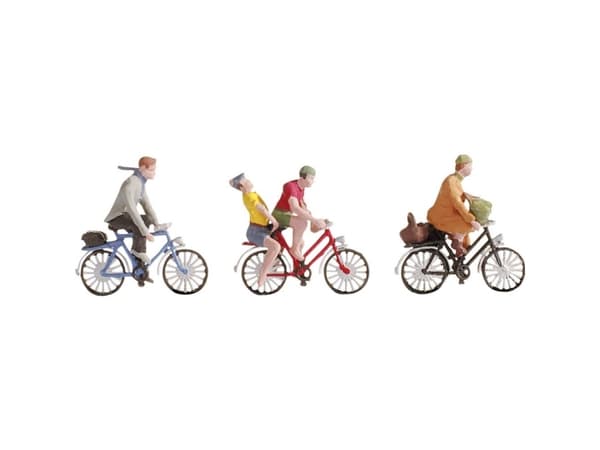 NOCH Cyclists, N (1:160), Multifärg