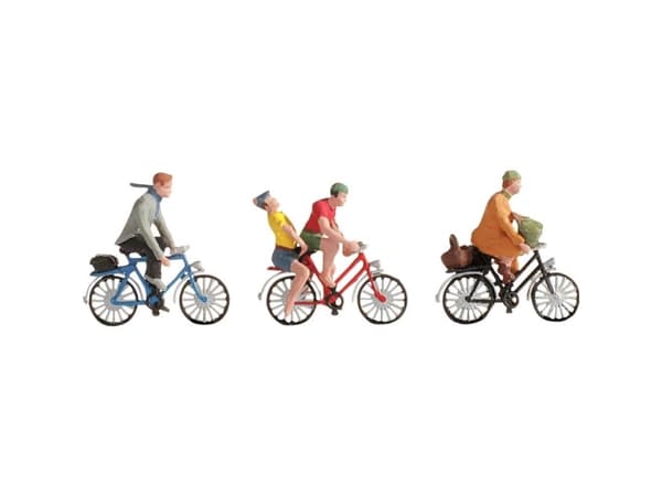 NOCH Cyclists, N (1:160), Multifärg