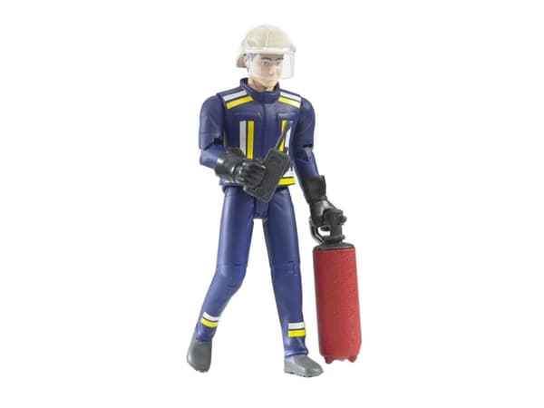 Bruder Fireman with accessories toy