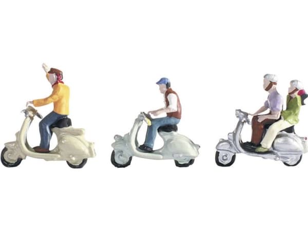 NOCH Scooter Drivers, HO (1:87), Multifärg